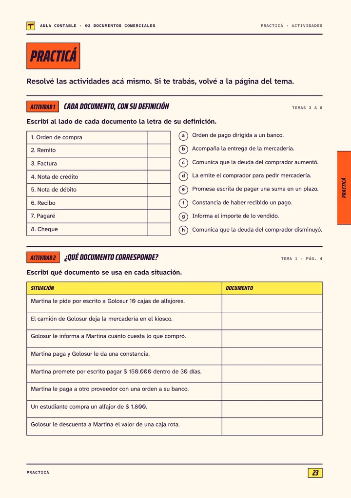 Página 23 de Documentos comerciales