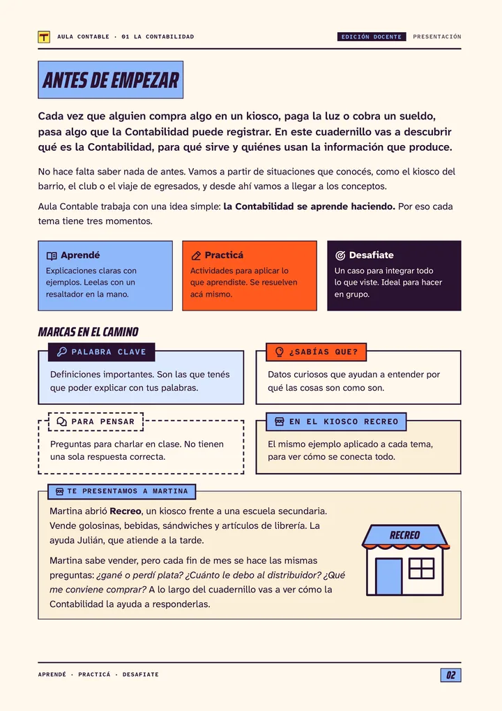 Página 2 de La Contabilidad, edición docente