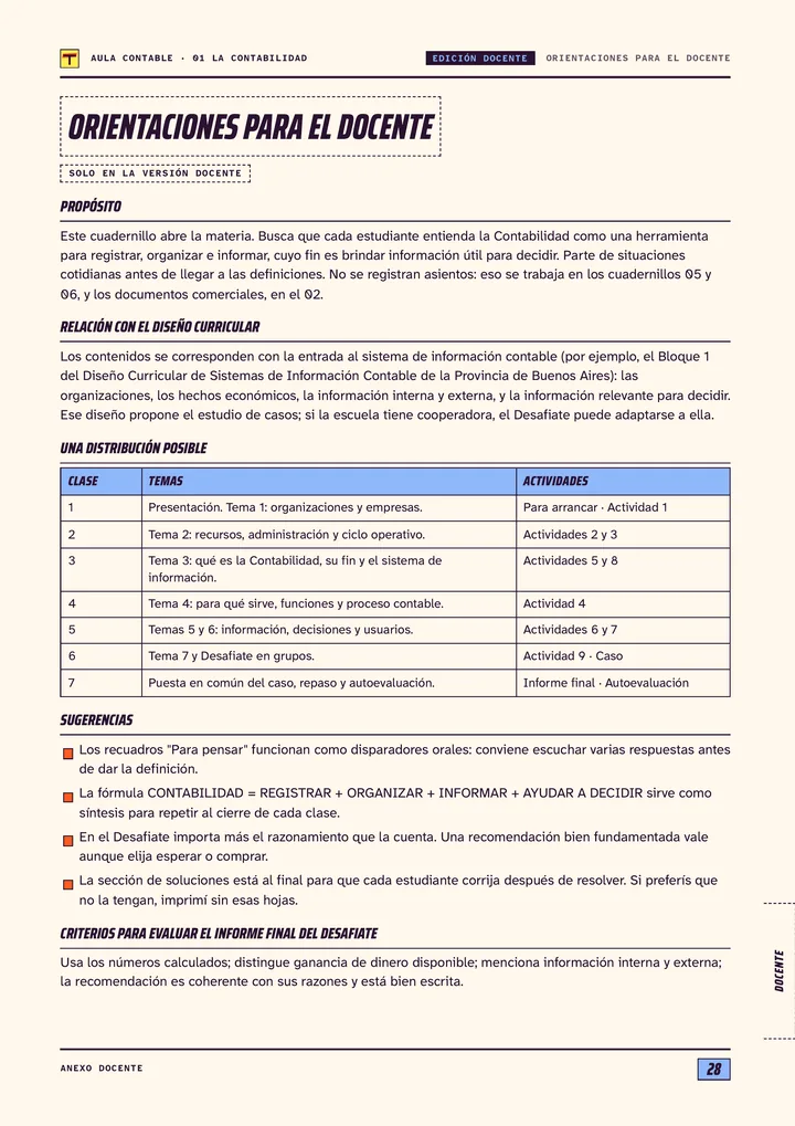 Página 28 de La Contabilidad, edición docente
