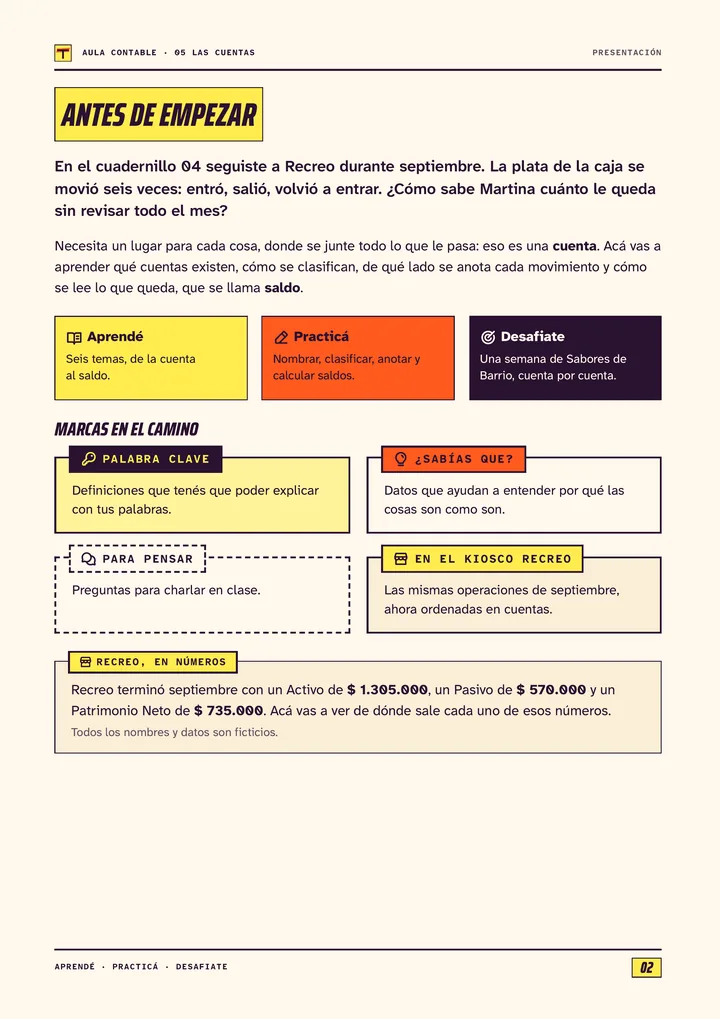 Página 2 de Las cuentas
