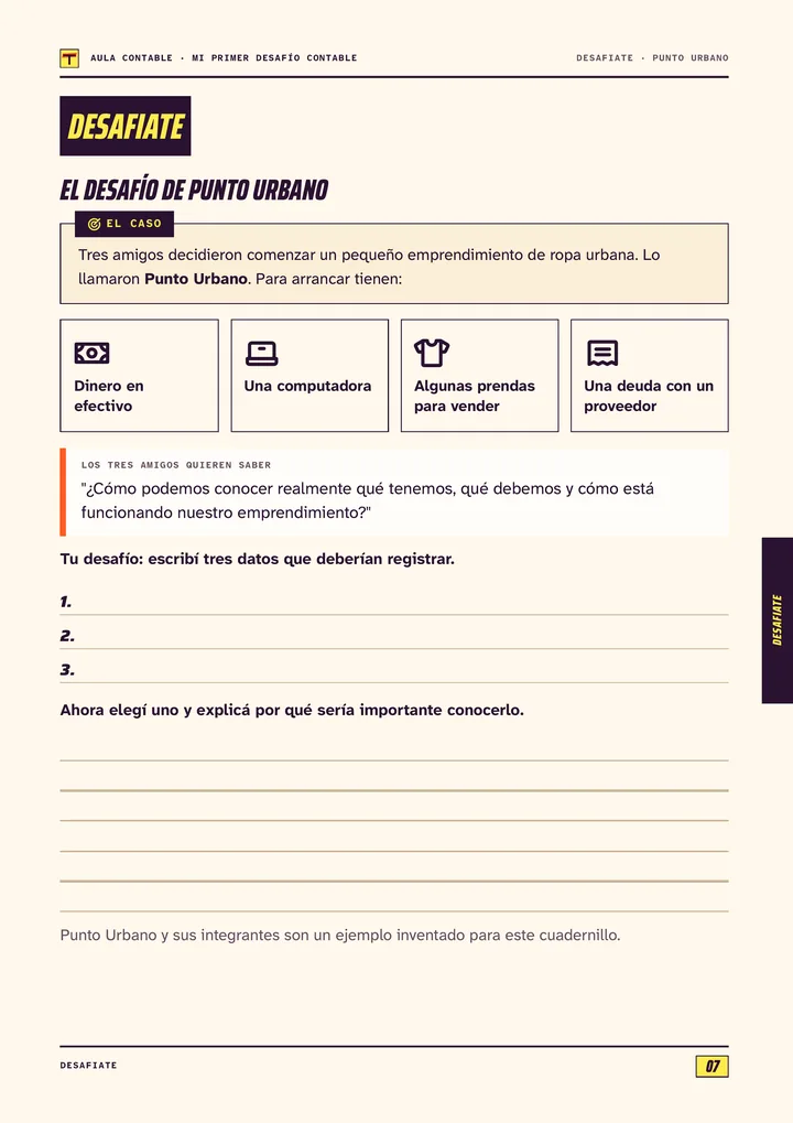 Página 7 de Mi primer desafío contable