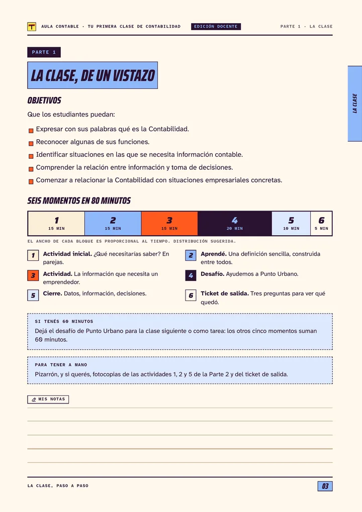 Página 3 de Tu primera clase de Contabilidad
