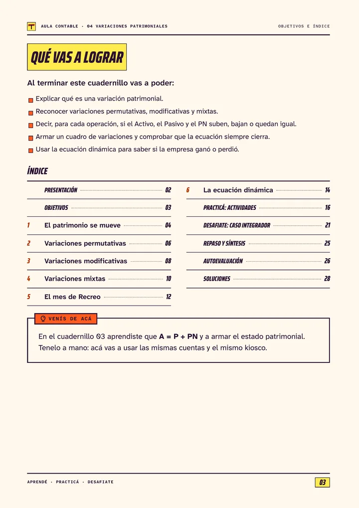Página 3 de Variaciones patrimoniales